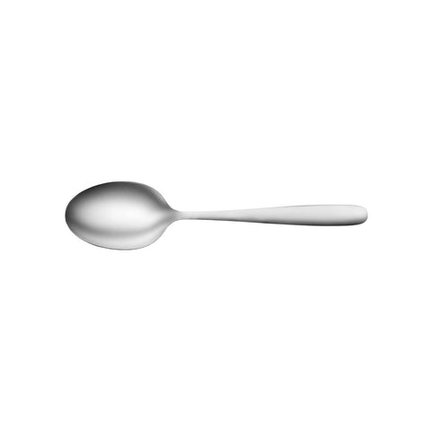 TABLEKRAFT CAFE DESSERT SPOON SATIN FINISH 18/0 180mm - Hospitality Connect
