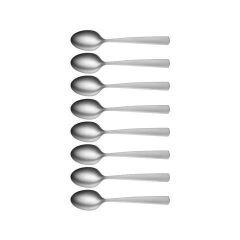 TABLEKRAFT SIENNA TEASPOON SET 8pc 18/10 138mm - Hospitality Connect