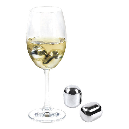 Avanti Wine Pearls Set of 4 with Velvet Pouch in Magnetic Gift Box - Stainless Steel - Hospitality Connect