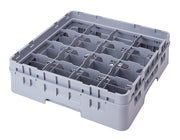 CAMBRO 16 Compartment Cup Rack 1 Ext-Soft Grey 16C414151 - Hospitality Connect