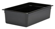 CAMBRO GN 1/1 Food Pan 150mm 19.5L- Black 16CW110 - Hospitality Connect