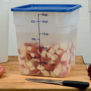 KH CLASSIK CHEF FOOD GRADE SQUARE STORAGE 17.2lt PP TRANSLUCENT -5 TO 80C° - Hospitality Connect