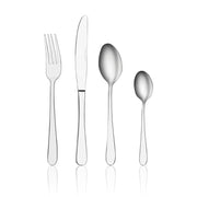 TABLEKRAFT LUXOR CUTLERY SET 24pc 18/0 COMP BOXED