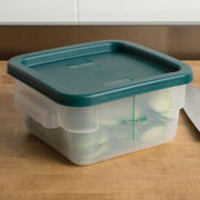 KH CLASSIK CHEF FOOD GRADE SQUARE STORAGE 1.9ltr PP TRANSLUCENT -5 TO 80C° - Hospitality Connect