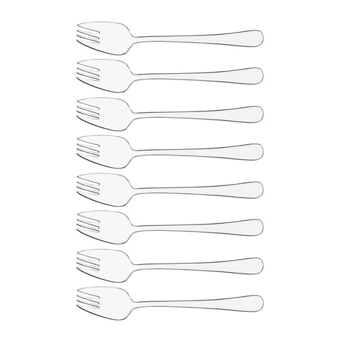 TABLEKRAFT YORK BUFFET FORK SET 8pc 18/0 - Hospitality Connect
