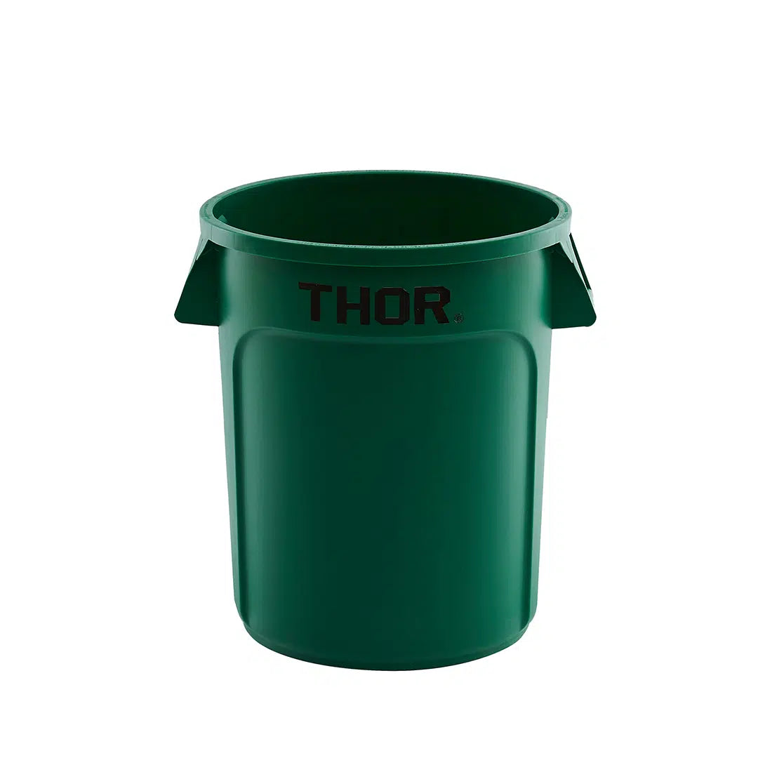 TRUST COMMERCIAL THOR ROUND BIN 75LT GREEN (1012GR) FOOD GRADE (CTN OF 6)