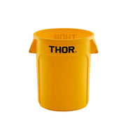 TRUST COMMERCIAL THOR ROUND BIN 38LT YELLOW (1011YE) FOOD GRADE (CTN OF 6)