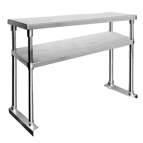 Modular Double Tier Workbench Overshelf 1800-WB02. - Hospitality Connect