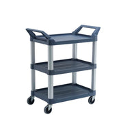 TRUST COMMERCIAL 3 TIER 850 x 470 x 960mm SMALL GREY (4011)