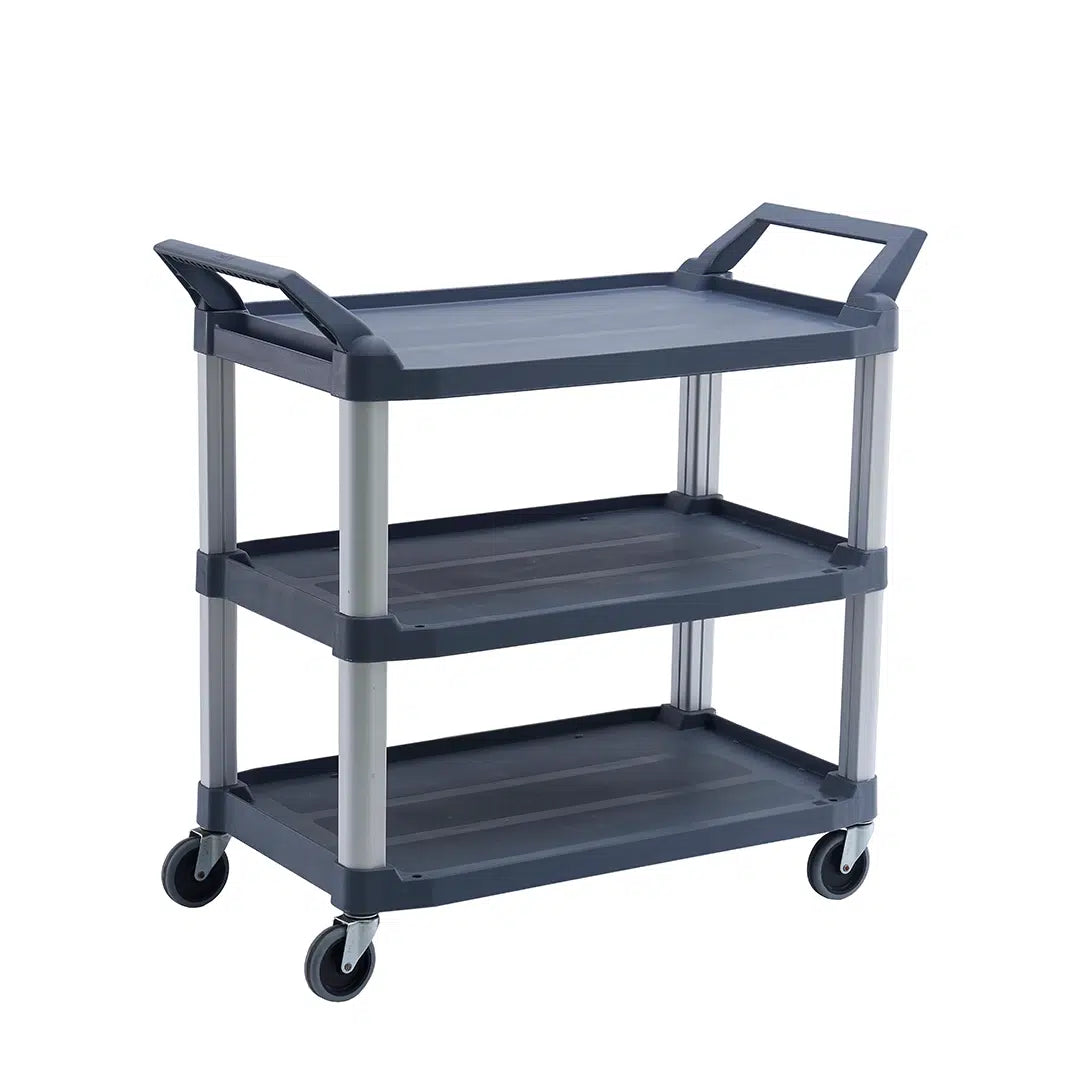TRUST COMMERCIAL 3 TIER 1030 x 510 x 960mm LARGE GREY (4021)