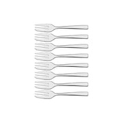 TABLEKRAFT AMALFI CAKE FORK SET 8pc 18/10 140mm