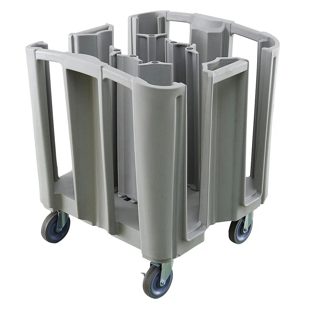 TRUST COMMERCIAL DISH / PLATE CART ADJUSTABLE GREY (8651)