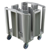 TRUST COMMERCIAL DISH / PLATE CART ADJUSTABLE GREY (8651)