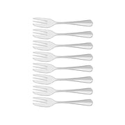 TABLEKRAFT BOGART CAKE FORK SET 8pc 18/10 145mm