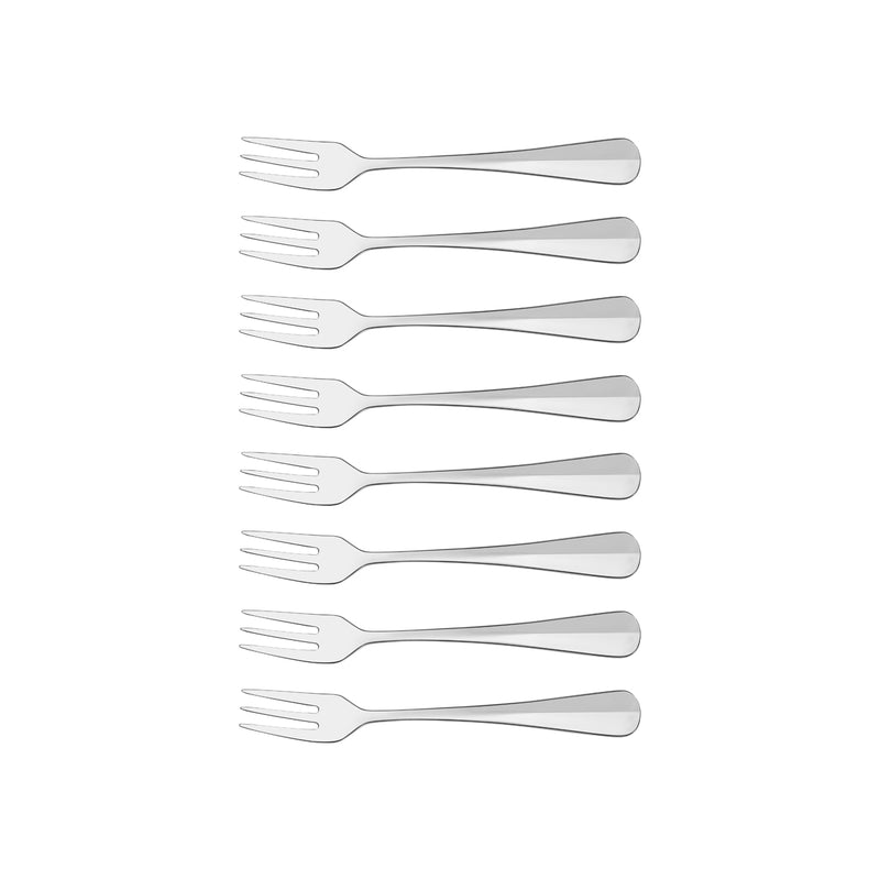 TABLEKRAFT BOGART OYSTER FORK SET 8pc 18/10 135mm