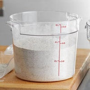 CAMBRO Food Storage Container Round 5.7L Clear Box of 6 - Hospitality Connect