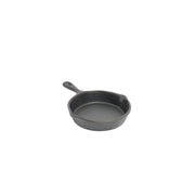 KH KHAST SKILLET ROUND PLAIN 100MM WITH WOOD TRAY