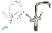 Jetstream DECK MOUNT FAUCET WITH 180MM SPOUT JET3150D. - Hospitality Connect