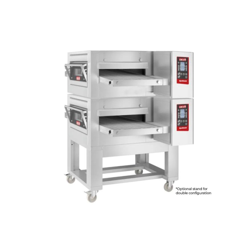Zanolli Synthesis 08/50G-2 Double Stacked 20 Inch Gas Impingment Conveyor Oven1SV4402C-2
