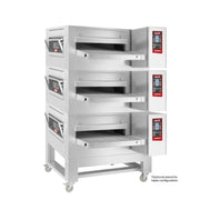 Zanolli Synthesis 11/65G-3 Triple Stacked 26 Inch Gas Impingment Conveyor Oven1SV4404C-3