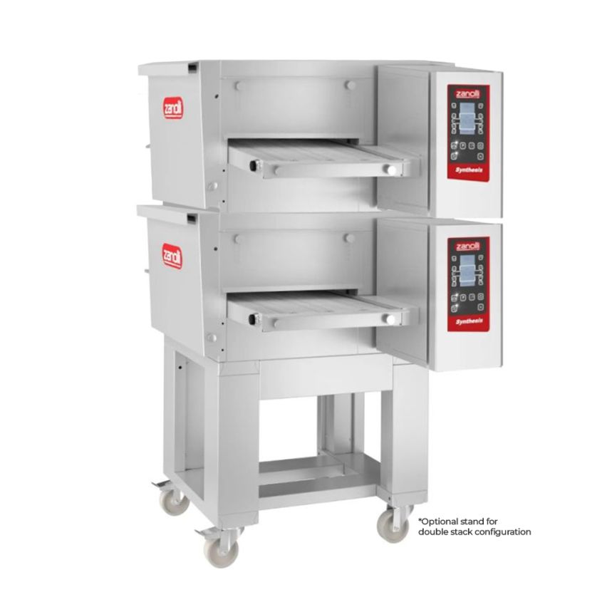 Zanolli Synthesis 06/40G-2 Double Stacked 16 Inch Gas Impingment Conveyor Oven1SV4407C-2