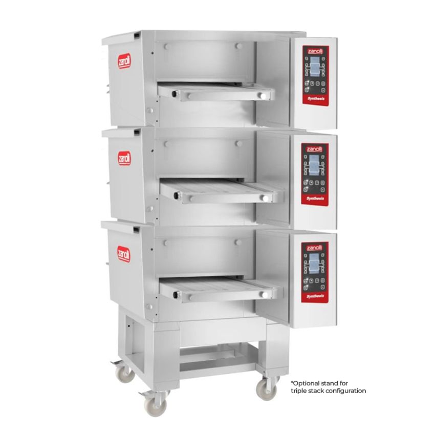 Zanolli Synthesis 06/40G-3 Triple Stacked 16 Inch Gas Impingment Conveyor Oven1SV4407C-3