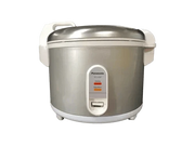 Panasonic commercial hinged rice cooker SR-UH36 with 3.6L capacity, 20 cups, stainless steel body, and digital control panel.