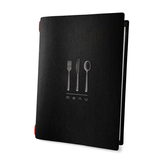 Menu Custom Eco Black Dinner A4 - COA433M - Hospitality Connect