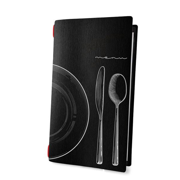 Menu Custom Eco Black Set 4RE - CO4R34M - Hospitality Connect