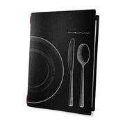 Menu Custom Eco Black Set A4 - COA434M - Hospitality Connect