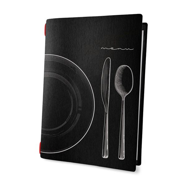 Menu Custom Eco Black Set A4 - COA434M - Hospitality Connect