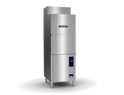 Washtech Wide Body Front Loading Warewasher with Heat Recovery Unit - 500mm Rack PW2C. - Hospitality Connect