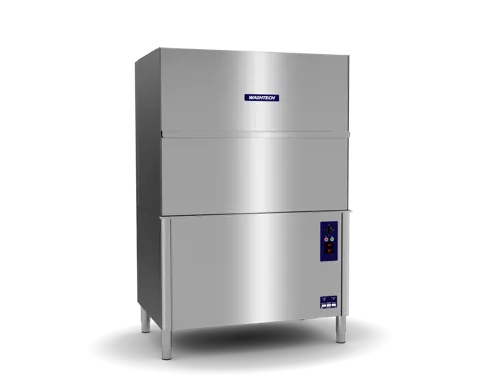 Washtech Wide Body Front Loading Warewasher - 500mm Rack PW2. - Hospitality Connect
