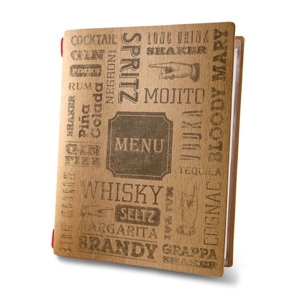 Menu Custom Eco Natural Chicago A5 - COGO3P3M - Hospitality Connect