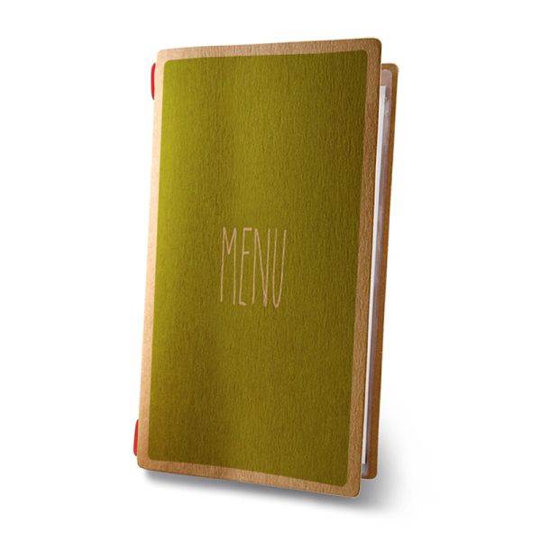 Menu Custom Eco Natural Eco Design 4RE - CO4R3EM - Hospitality Connect