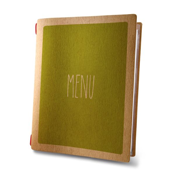 Menu Custom Eco Natural Eco Design A5 - COGO3EM - Hospitality Connect