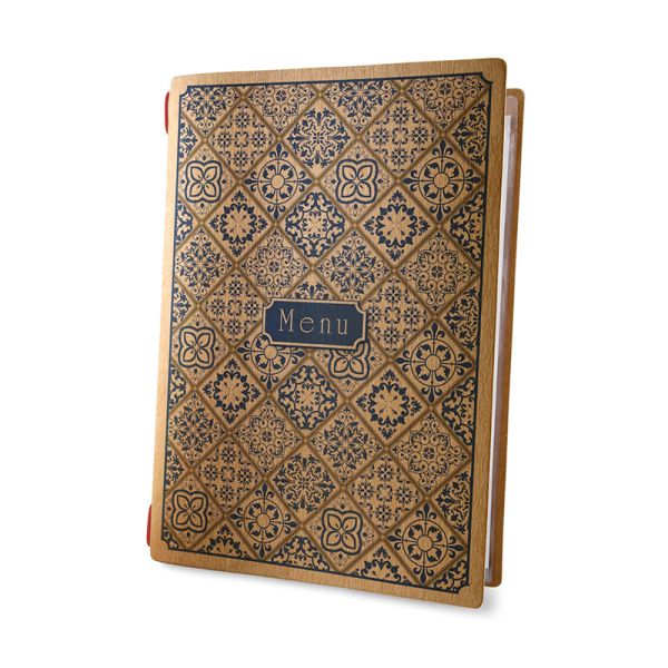 Menu Custom Eco Natural Maiolica A4 - COA43MM - Hospitality Connect