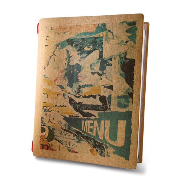 Menu Custom Eco Natural Street Art A5 - COGO3SM - Hospitality Connect
