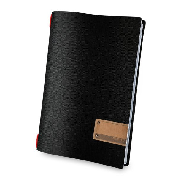 Menu Jute Black A4 - Menu label - MMA44XE - Hospitality Connect