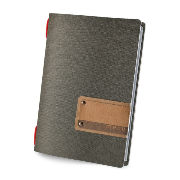 Menu Jute Grey Square - Menu label - MMQU4GE - Hospitality Connect