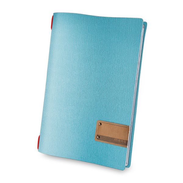 Menu Jute Ice Blue A4 - Menu label - MMA44CE - Hospitality Connect
