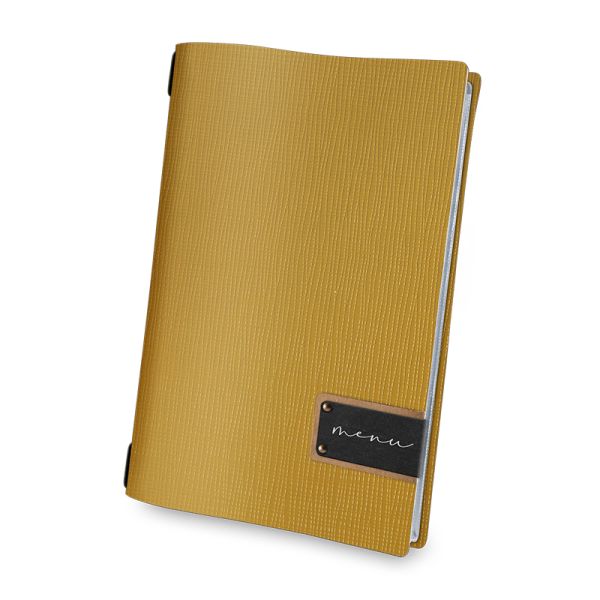 Menu Chef Ocher A4 - Menu label - F3A44SE - Hospitality Connect