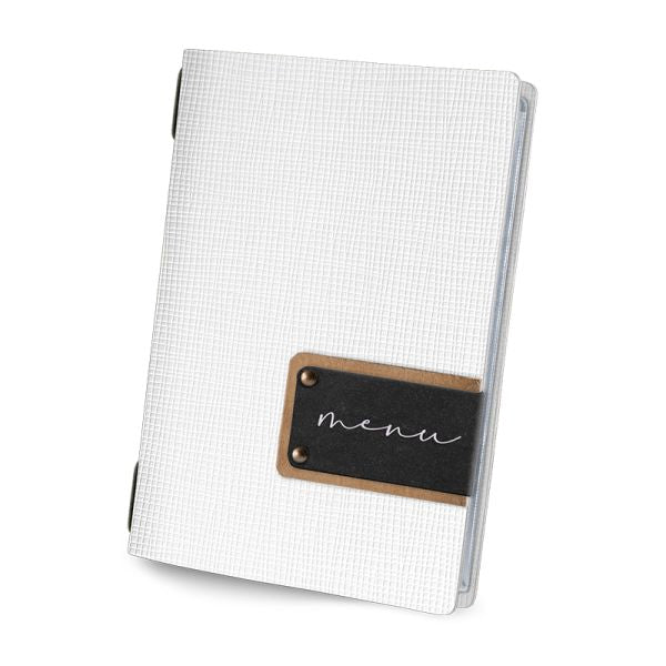 Menu Chef White A5 - Menu label - F3GO4YE - Hospitality Connect