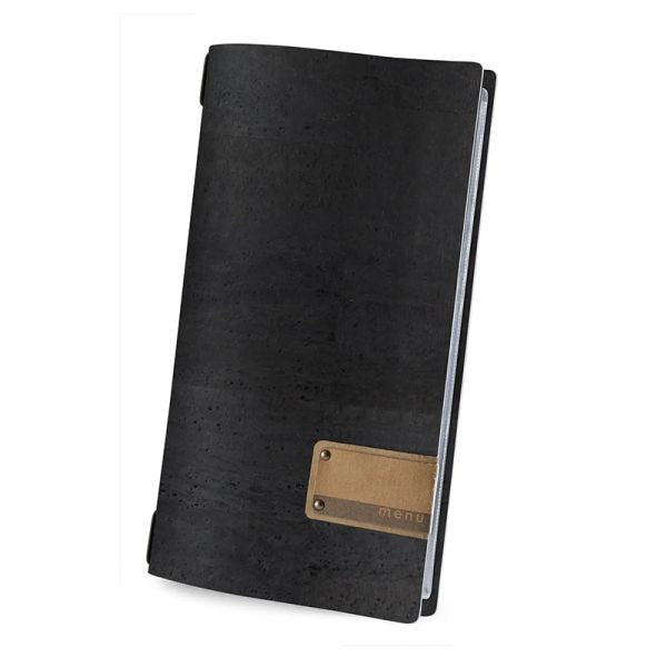 Menu Cork Black 2.5mm 4RE - Menu label - SU4R4XE - Hospitality Connect