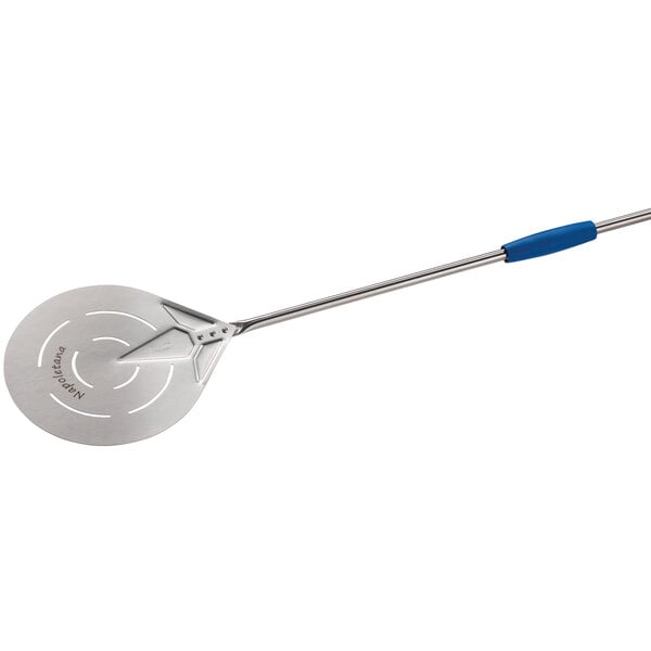 Gi Metal "Napoletana" Small Round Perforated Peel IN-23F - Hospitality Connect