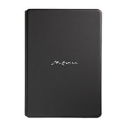 Menu Toscana Black Tex A4 - Menu printed - TOA43XM - Hospitality Connect