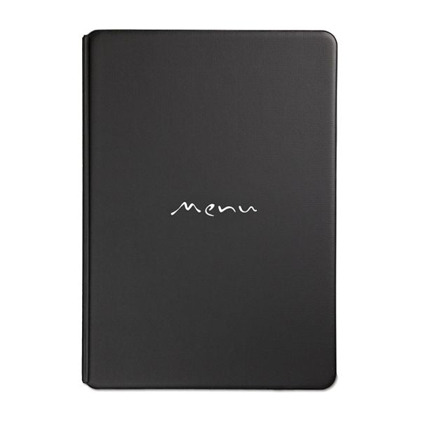 Menu Toscana Black Tex A5 - Menu printed - TOA53XM - Hospitality Connect