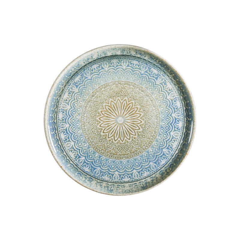 BONNA RIVUS ETHNIC ROUND COUPE PLATE 320mm (RVS-ETHGRM32PZ) Box of 12