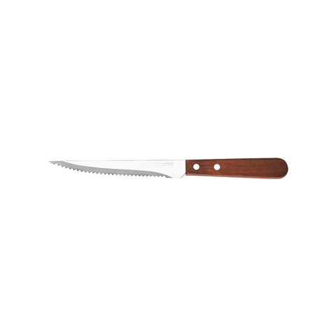 TABLEKRAFT STEAK KNIFE PAKKAWOOD HANDLE S/S 273mm - Hospitality Connect