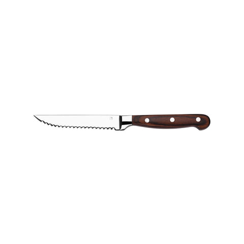 TABLEKRAFT STEAK KNIFE PAKKAWOOD HANDLE FULL TANG 235mm - Hospitality Connect